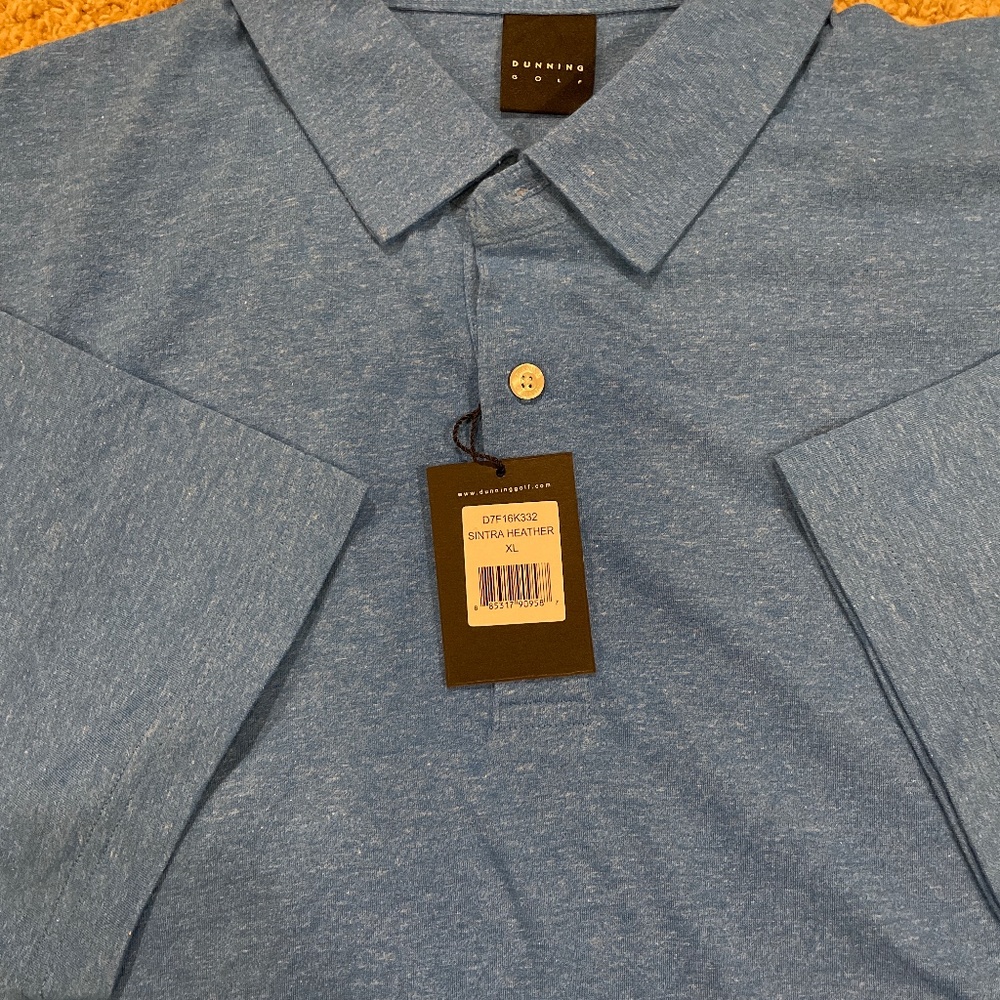 NWT Dunning Golf performance polo men’s XL